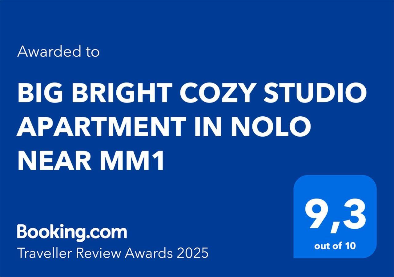Big Bright Cozy Studio Apartment In Nolo Near Mm1 Milán Exterior foto
